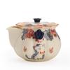 Tetera de Gato de Oro Blanco de Mineral de Roca Hecha a Mano Olla de Mano Botella Tesoro Olla Juego de Té de Cerámica Tetera Exquisita Juego de Té Kung Fu