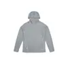 Sudadera con capucha ligera Thermolite de temperatura constante, forro polar térmico, forro de aire, sudadera sin cierre para correr, deportes