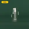 10 20 30 50ml Frasco Spray Transparente Frasco Spray de Névoa Fina com Rotação de 360 Graus Frasco Spray de Tromba de Elefante Médico