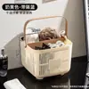Cesta de Banho Portátil para Artigos de Higiene Pessoal Cesta para Banho e Chuveiro Separação Seco e Úmido Cesta de Armazenamento para Dormitório Cesta de Banho Cesta de Chuveiro para Mulheres