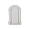 Molde de Silicona Flip Sugar para Puerta de Castillo Europeo Decoración de Pastel Ventana de Villa de la Corte Vintage Molde de Chocolate