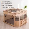 Cama de maternidade para gatas, adequada para todas as estações, tenda de parto fechada para gatas grávidas, cama dobrável para animais de estimação
