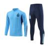 972 Argentina Sudadera de Entrenamiento de Fútbol de Manga Larga con Media Cremallera Plato Ligero Traje de Apariencia para Adulto L-4XL