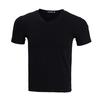 Fabricante Verano 2026 Nueva Camiseta de Hombre con Cuello en V Publicitaria Cultural Ropa de Trabajo Corporativa Camiseta de Manga Corta Venta al por Mayor