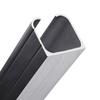 Fabricante de Foshan Perfil de Aluminio para Riel de Puerta Corredera Ventana Espaciadora Engrosada Rueda Colgante para Puerta Corredera Polea de Puerta Corredera Riel Colgante