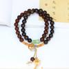 Estilo Polygonatum Meow DIY Rey Kong Desdentado 8mm Madera de Agar 8mm Pulsera Fabricante Venta al por mayor Joyería Decorativa de Cuentas para Hombres y Mujeres