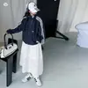 Chaqueta de otoño para niña 2026 nuevo estilo, chaqueta de béisbol de otoño para niños, ropa exterior para niños