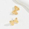 Aretes de Diseño Nicho Estilo Coreano Ins Distintivo Lazo Aretes Combinables Dulce Llorón Estilo Chica Picante Aretes Aretes