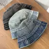 Sombrero de Pescador de Ala Ancha Estilo Vintage, Algodón Lavado Retro Coreano, Sombrero de Cubo Simple Casual Versátil para Cubrir el Rostro para Primavera y Verano, Unisex Moderno