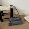 Bolso de Mano de Textura Simple Moda Estilo Coreano Bolso Cuadrado Pequeño Bolso de Mujer 2026 Nuevo Diseño Nicho Coreano Bolso de Hombro