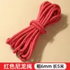 Atacado do fabricante corda de nylon para acampamento ao ar livre, versão espessada, varal de varanda, corda trançada de alta tenacidade, corda de amarração de caminhão