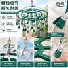 Tendedero de calcetines de acero inoxidable con 24 clips, clip multifuncional a prueba de viento para secar toallas, ropa interior, corbatas y prendas