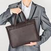 Negocio Casual de Almacenamiento de Gran Capacidad Transfronterizo Bolso de Hombre de Cuero Genuino Bolso de Mano Clásico para Hombre Maletín de Piel de Vaca de Primera Capa