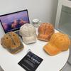 Gorra de béisbol versátil de estilo coreano retro lavado desgastado sombrero de moda sombrero vaquero para mujer gorra con visera de estilo japonés moda ins para hombre