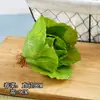 Simulación Hortaliza Verde Corazón Hoja Fruta Modelo de Comida Decoración de Cocina Adornos Cadena para Colgar Boceto Fotográfico Accesorios de Juego