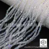 Cuentas de cristal de diamante de color AB plateado de 2 mm, cuentas de punta, joyería para el cabello, material para abalorios DIY, accesorios para zapatos, fabricantes de doble punta, venta al por mayor
