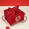 Estilo Marea Nacional Caja de Dulces Estilo Chino Cuadrada para Regalo de Inauguración de Casa Caja de Boda Acompañamiento Caja para Pastel Dulce Portátil Caja Vacía