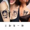 Tatuaje Adhesivo de Oveja Linda Cariñosa Kuromi Pecho Brazo Jugo Tatuaje Semi-Permanente Duradero Impermeable No Reflectante