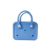 Bolsa de Praia Eva Popular Europeia e Americana para Uso Externo, Cesta de Armazenamento Portátil de Mão com Grande Capacidade
