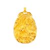 Colgante antiguo Panlong 3D de oro vietnamita con arena para hombre, imitación de oro de 24 quilates, etiqueta de identificación para regalo de novio