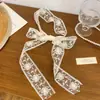 Bufanda Larga de Encaje Vintage Estilo Coreano Ins para Mujer, Cinta Decorativa Distintiva que Combina con Todo, Cinturón Multifuncional Estilo Francés para el Cabello