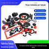 Peças moldadas de borracha TPE ABS EPDM peças injetadas anel de vedação revestido de ferro amortecedor absorvente de choque peças moldadas conformadas