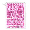 Adesivos criativos transfronteiriços Amazon DIY Adesivos alfanuméricos Cartões de felicitações Contas de mão decorativas Letras de scrapbook à prova d'água