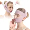 Cinto para Lifting Facial Faixa para Lifting da Testa Bandagem Respirável Confortável com Pressão Tira em V para Lifting Facial