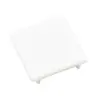Tapa de Sellado Tapa Final de Plástico Acero en Forma de C Engrosado 41X41 para Soporte Fotovoltaico Cubierta Protectora Tapa Final de Brazo de Soporte