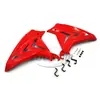Adecuado para Honda Honda Cbr650R 2019-21 Motocicleta Modificada Protector de Motor Cubierta de Entrada de Aire Aleta de Tiburón