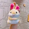 Chaveiro de Pelúcia de Coelho Fofo Pingente de Boneca Charme de Bolsa de Celebridade da Internet Menina Boneca Coelho Atacado