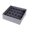 Caja de almacenamiento para ropa interior color rosa beige de cuatro piezas caja de almacenamiento de tela para calcetines caja de almacenamiento para sujetadores 6 compartimentos 7 compartimentos 8 compartimentos 2