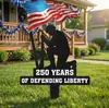 Novo produto transfronteiriço: Estaca de Jardim de Metal 250 Anos Defendendo a Liberdade