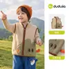 Chaleco Infantil Dudu Otoño Nuevo Estilo Chaleco de Lana Otoño para Niños Top para Niñas Ropa para Bebés y Niños Moderna