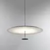 Luminária pendente minimalista italiana de aço inoxidável para quarto, com cabeça prateada e holofote inteligente, compatível com o aplicativo Mi Home, livre de liga metálica