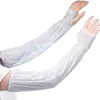 Mangas de Hielo con Protección Solar de Encaje para Mujer Verano Protección UV Delgadas para Exteriores Ciclismo Mangas Sueltas Mangas de Seda de Hielo Transpirables