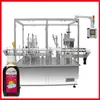 Línea de Producción de Llenado de Líquidos Orales 10 ml Equipo de Llenado de Líquidos Orales Automático Máquina de Llenado y Tapado de 200 ml