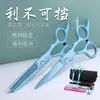 Tesoura profissional para corte de cabelo tesouras de cabeleireiro Liu Haiping tesouras de dente tesouras finas conjunto de ferramentas tesouras de cabelo