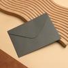 Em Estoque Envelopes de Papel Colorido 120g, Envelopes de Cor Sólida, Tamanho 3 Cartões de Convite, Pequenos Envelopes Coloridos com Impressão de Logotipo Personalizado