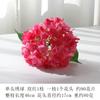 Flor artificial hortênsia flor de seda decoração de flores artificiais casamento fábrica de casamento 24 cores hortênsia