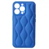Jaqueta de Penas em Couro PU Capa para Celular iPhone 17 Pro Max Algodão de Carregamento Capa Protetora de Couro Produtos Prontos