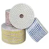 Folha de Lixa para Desbaste com Água Diamantada Fundo Branco de 4 Polegadas Folha de Desbaste Suave para Mármore Lixa para Polimento de Pedra Reforma Lixa para Desbaste de Resina