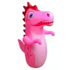 Juguete de Vaso Relleno de Agua 3D para Niños, Vaso Inflable de Dinosaurio, Juguete de Artes Marciales para Uso Doméstico, Poste de Boxeo para Niños