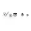 Studs para Cejas y Anillos para Nariz de Nuevo Estilo Transfronterizos Tipo Tornillo, Joyería de Piercing Personalizada, Accesorios de Púa con Rosca Externa de Aleación de Titanio F136