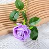 Rosa sintética de seda única flor artificial casamento Salão de Casa decoração buquê pequeno Paris atacado