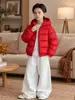 Ropa para niños, chaqueta de plumón para niños, nuevo estilo de invierno 2026, prenda superior de plumón de pato blanco para niños, ropa de invierno cálida para bebé niño