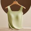Chaleco Cálido Cinturón para Mujer Almohadilla para el Pecho Copa Integrada Sujetador sin Rozaduras Ropa Interior para Músculos Abrigo de Otoño Abrigo de Otoño e Invierno