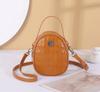 Bolso de Mano Pequeño de Cuero de Primera Capa Curtido al Vegetal Estilo Nuevo 2026 Bolso de Mujer Rombo Bolso de Hombro Cruzado Casual de Moda 88806