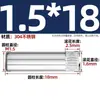Pasador Moleteado de Acero Inoxidable 304, Pasador de Grano Recto, Pasador Cilíndrico Moleteado de Cabeza Única, Pasador de Posicionamiento M1.5-M6