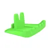Prateleira de Silicone Criativa para Colheres Domésticas Tapete Suporte para Utensílios de Cozinha Suporte para Colher de Sopa Tapete de Armazenamento para Utensílios de Mesa Tapete de Prateleira para Colheres de Cozinha
